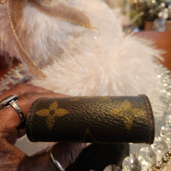 Louis Vuitton Brown and Gold Monogram Card Case - Picture 8 of 12